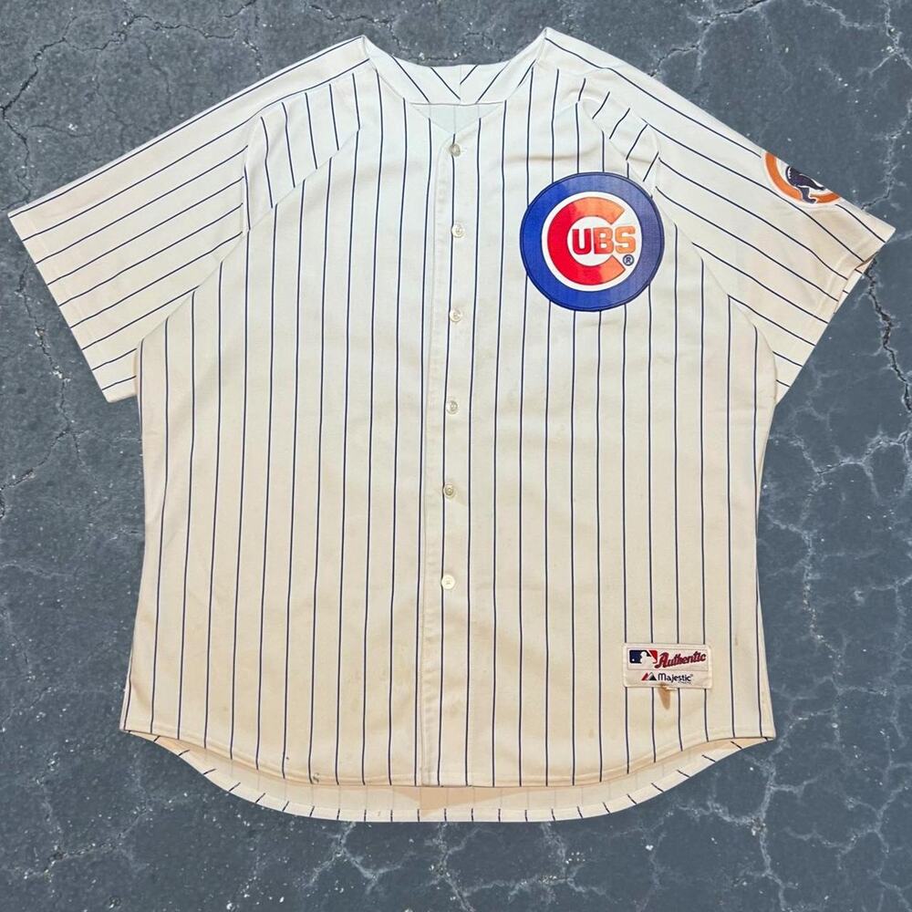Mlb majestic chicago cubs white jersey